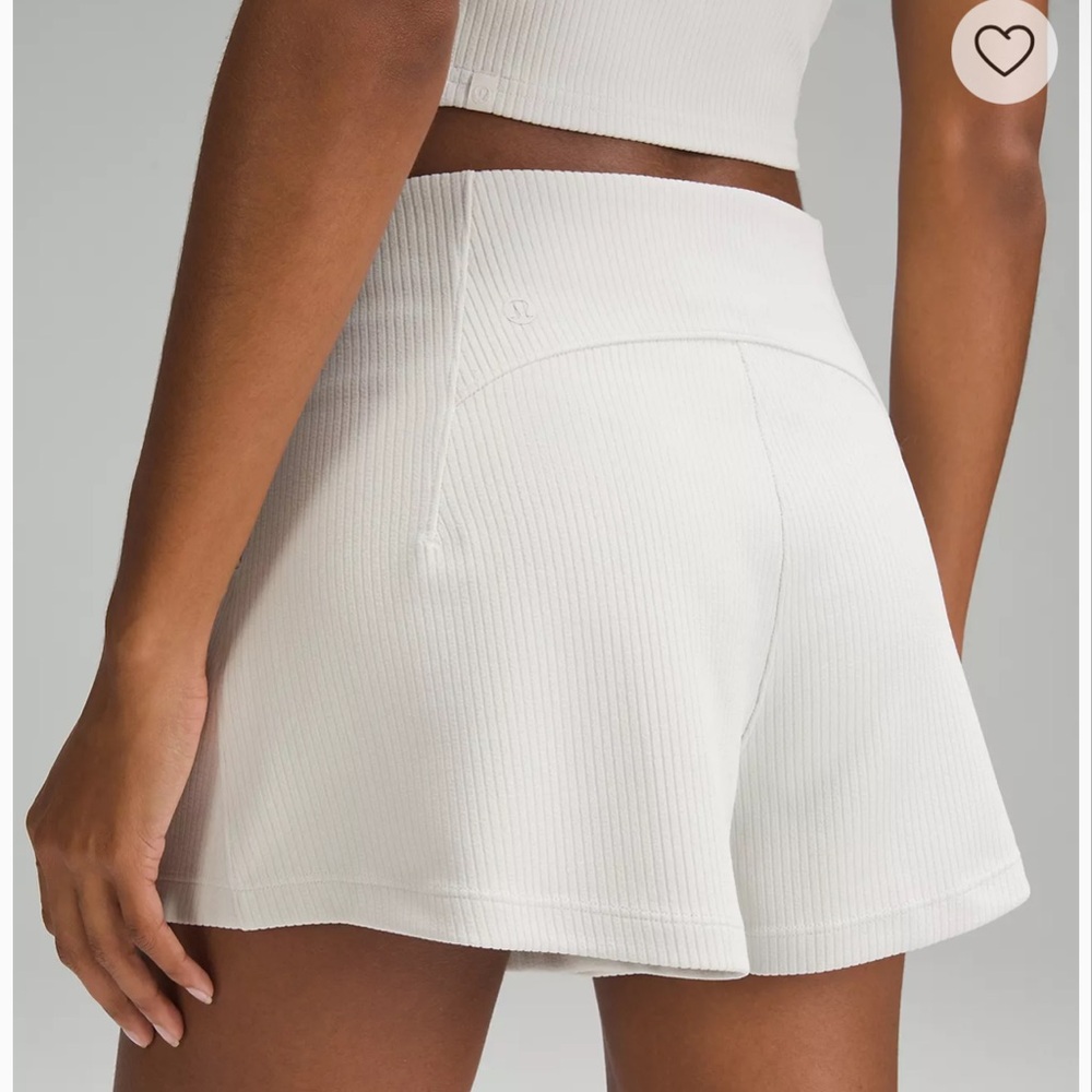 Lululemon Ribbed Softstreme High Rise Short 2” - Picture 3 of 6